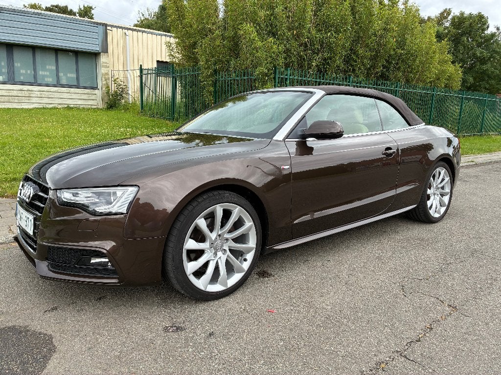 Audi A5 Cabriolet 1.8 TFSI Multitronic S-LINE, Autos, Cuir, Achat, Entreprise, Cabriolet