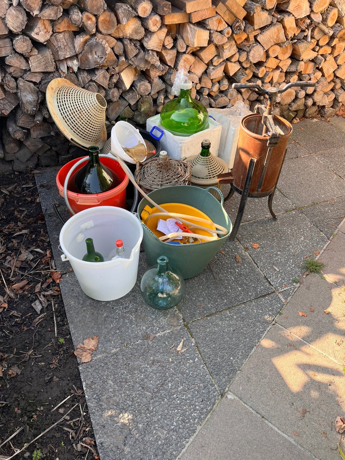 Stop met cider maken., Ophalen, Gebruikt
