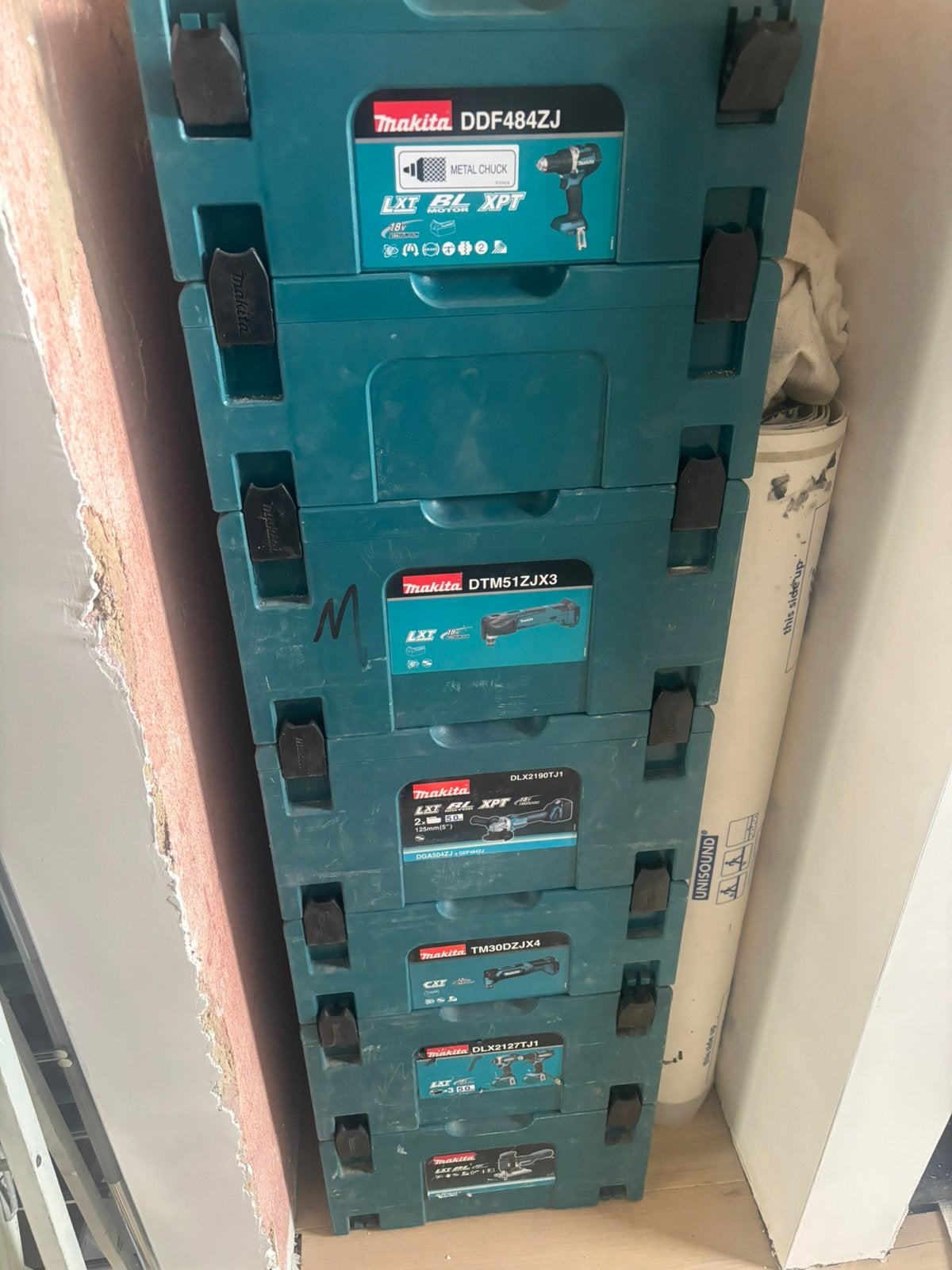 "Makita koffers, Doe-het-zelf en Bouw, Ophalen, Zo goed als nieuw