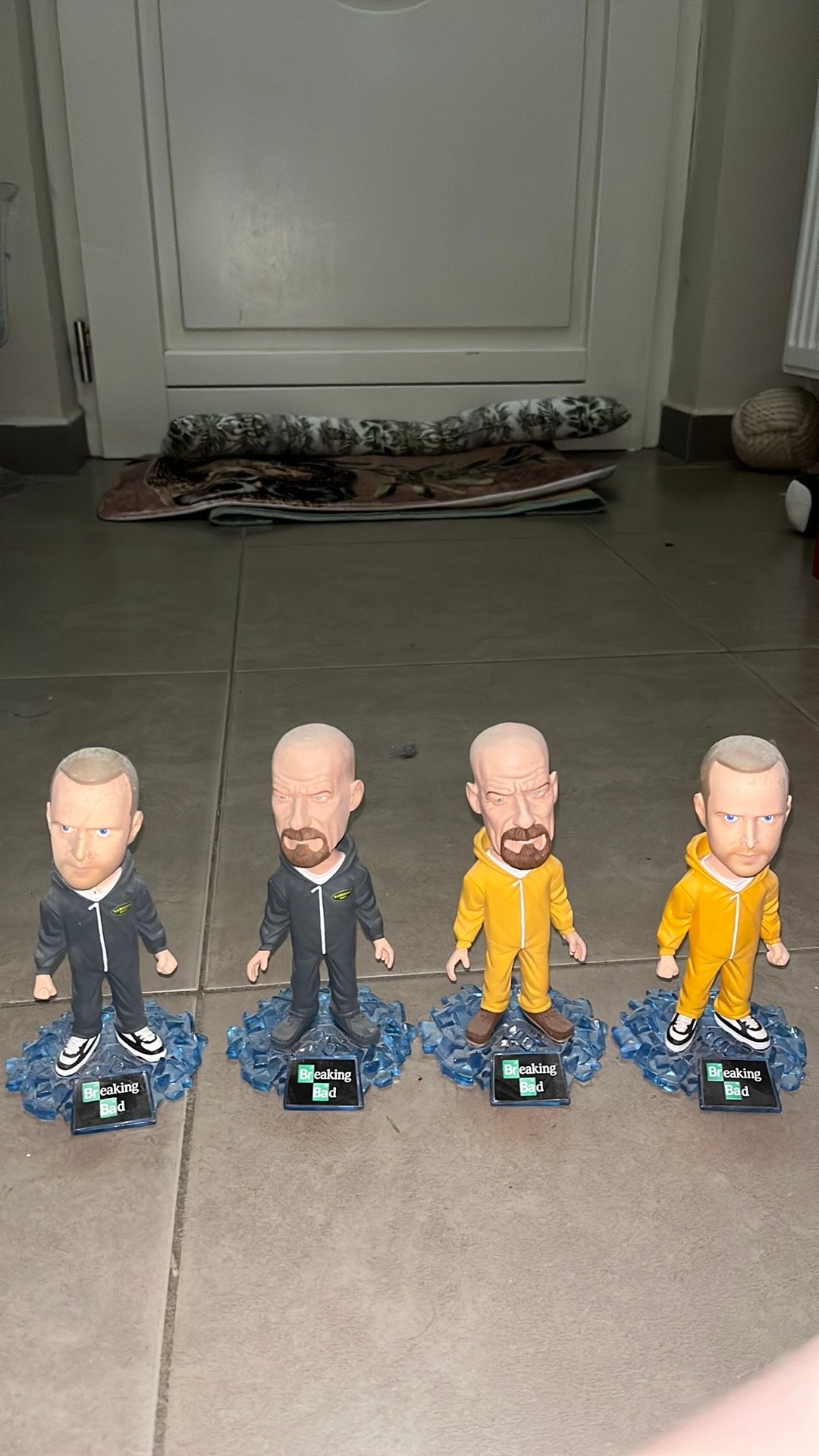4 filmpoppen Breaking Bad, Ophalen, Zo goed als nieuw, Film, Actiefiguur of Pop