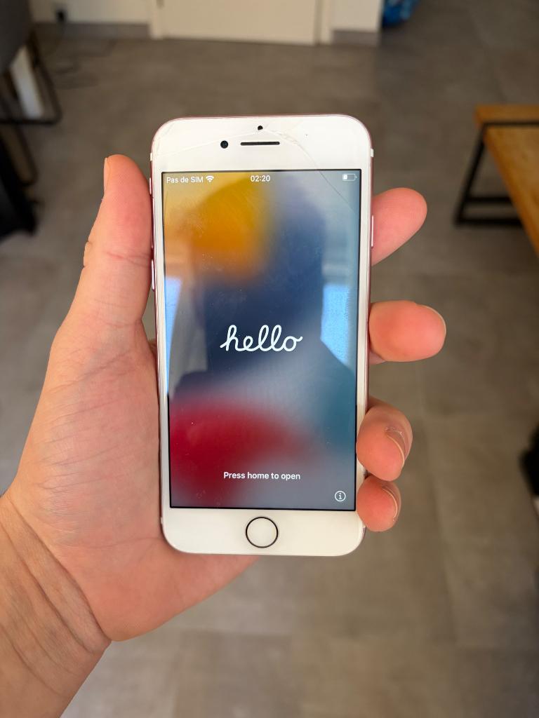 Iphone 7 32go, 99 %, Rose, 32 GB, Enlèvement