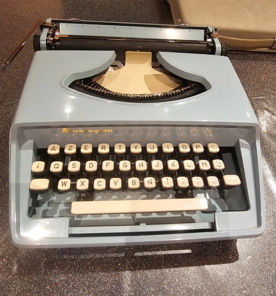 Remington Rand draagbare schrijfmachine - Vintage met Vali, Verzenden