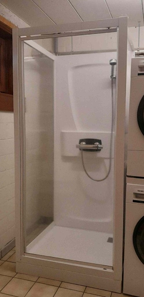 Douchecabine vrijstaand, 90x90x200cm, Doe-het-zelf en Bouw, Sanitair, Ophalen, Gebruikt, Glas, Douche