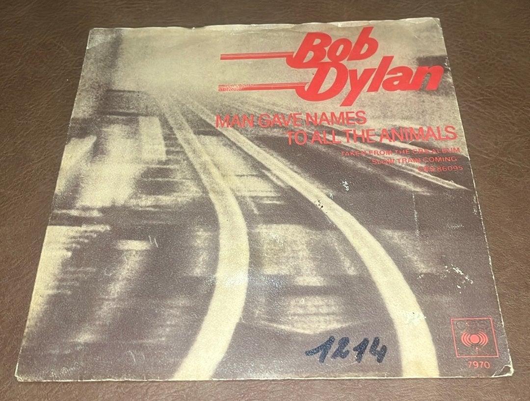 Bob Dylan ‎– Man Gave Names To All The Animals - 7” vinyl si, Ophalen of Verzenden, Gebruikt
