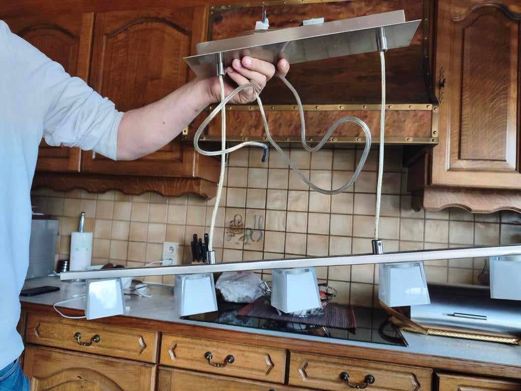 Heel mooie luster, Ophalen