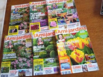 2 lots de 6 amg. l'ami des jardins mon jardin ma maison 5€/l, Enlèvement ou Envoi, Utilisé, Marie  et ..., Jardinage et Plantes de jardin