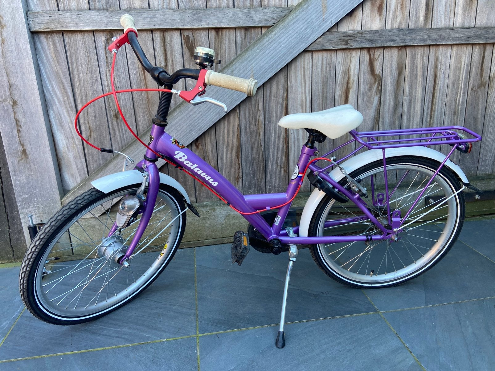 Batavus meisjes kinderfiets, Fietsen en Brommers, Ophalen, Gebruikt, Velgrem, 16 inch