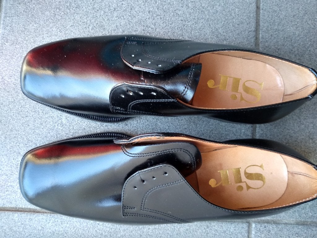 schoenen mannen zwart nieuw kerst pasen vaderdag maat 41, Enlèvement ou Envoi, Neuf, Noir