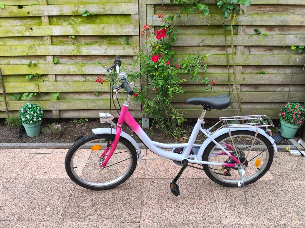 Meisjes fiets 20".  20inch, Fietsen en Brommers, Ophalen