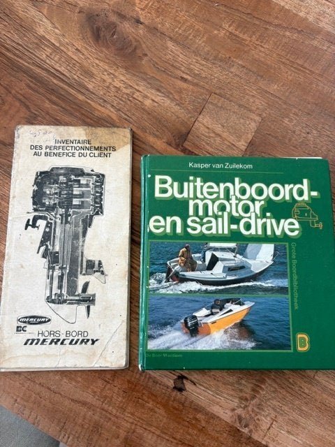 Brochure sur les moteurs hors-bord ,la propulsion par voile, Enlèvement ou Envoi, Utilisé