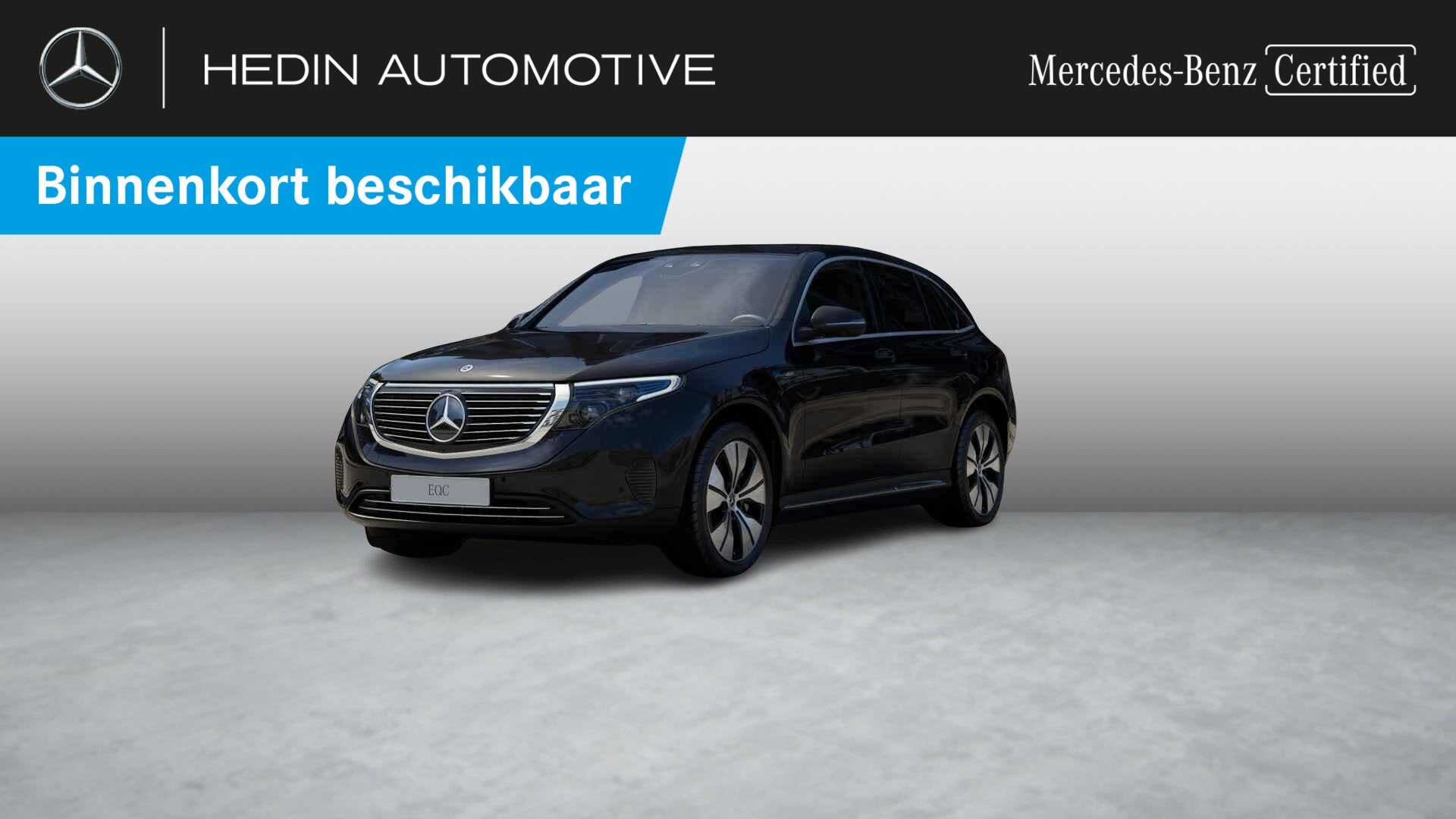 Mercedes-Benz EQC 400 4MATIC Luxury Line | Panoramisch Dak |, Automaat, Stof, 80 kWh, 408 pk