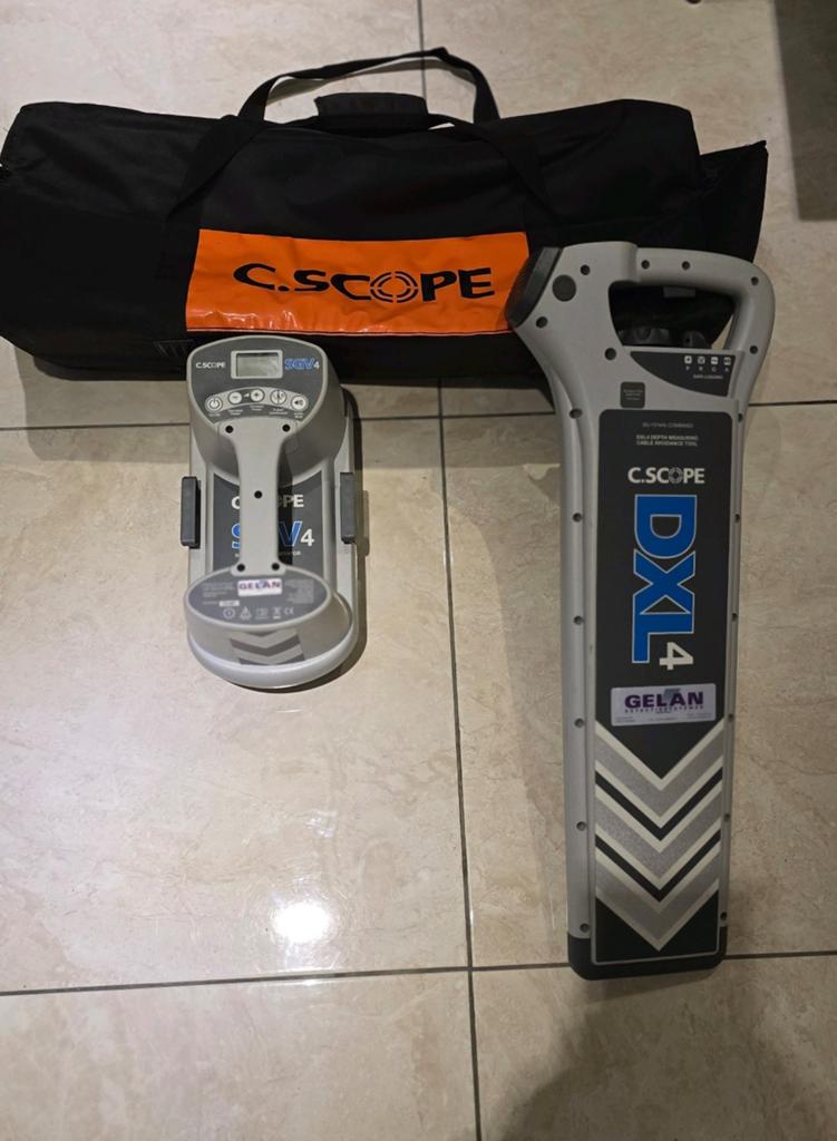 ​️ Professionele C.Scope DXL4 & SGV4 Kabeldetectie Set, Ophalen