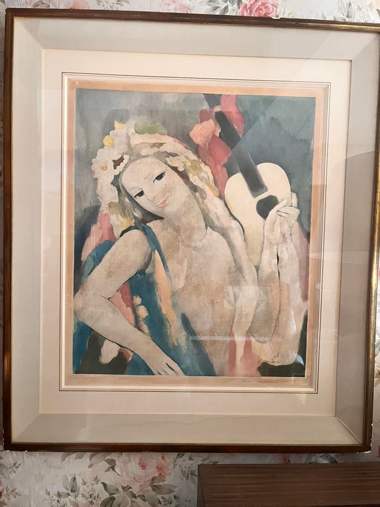 La femme a la guitare, Enlèvement