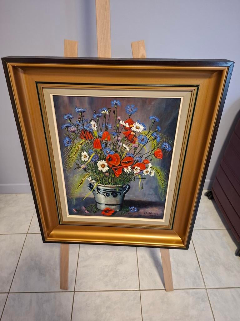 Stilleven 1976 Debruyn, Antiek en Kunst, Kunst | Schilderijen | Klassiek, Ophalen of Verzenden