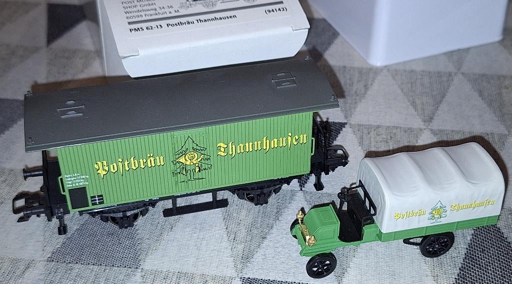 Märklin HO 94142 Postbräu Tannhausen (PMS 62-13) K.W.St.E., Enlèvement ou Envoi, Comme neuf, Wagon, Märklin