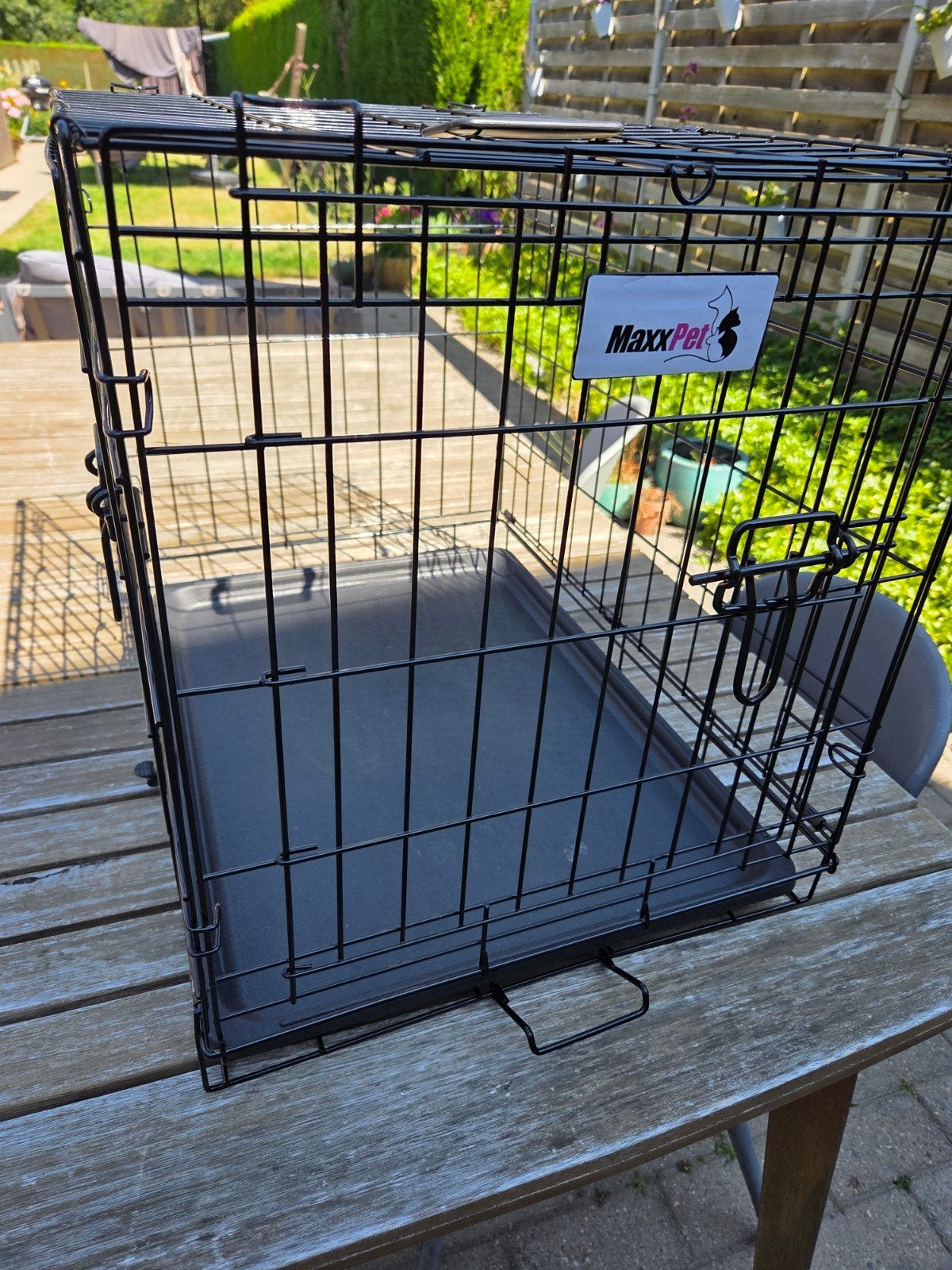 MaxxPet hondenbench S, Dieren en Toebehoren, Hondenhokken, Ophalen, Minder dan 65 cm, Zo goed als nieuw, Minder dan 75 cm