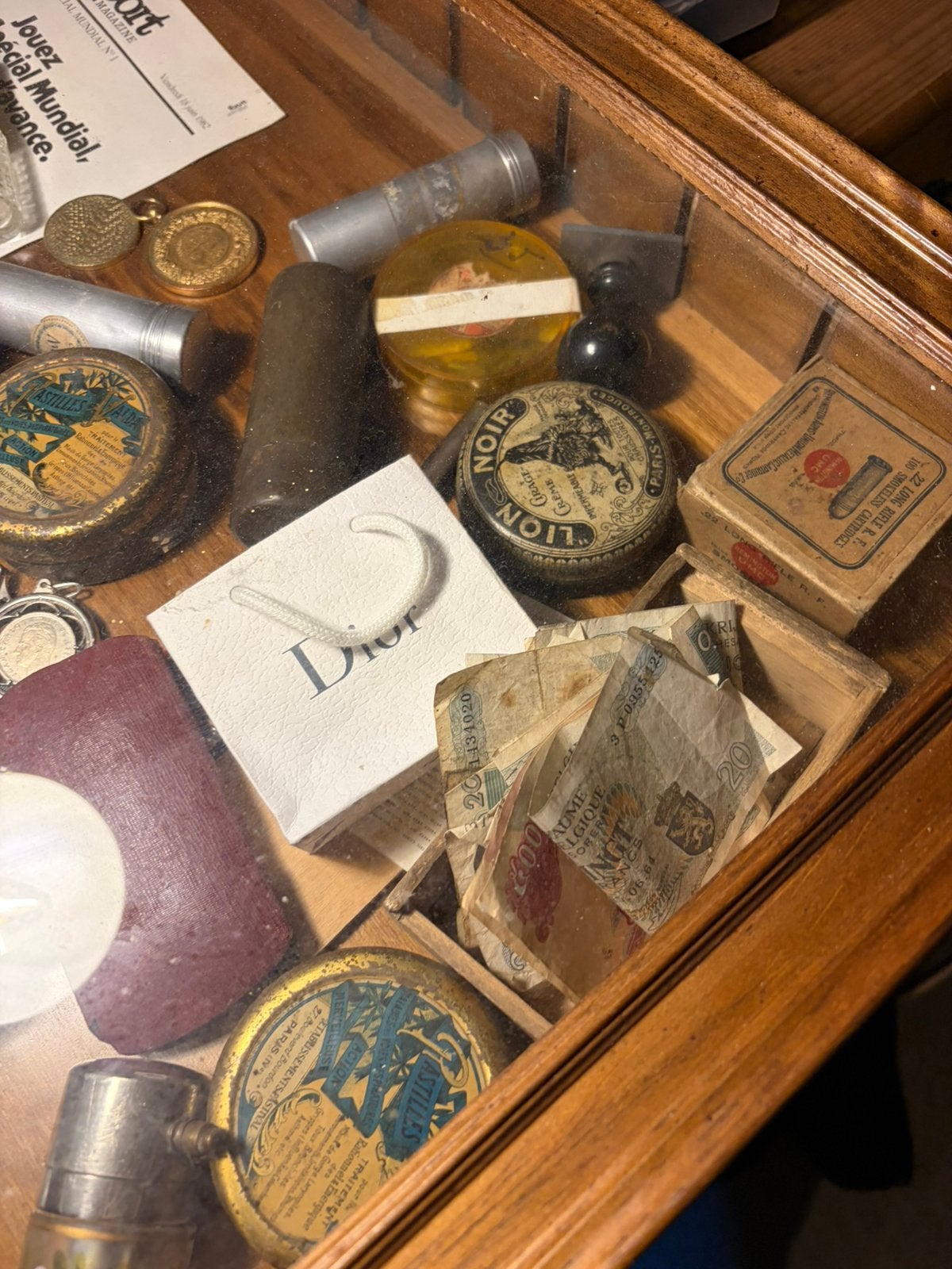 Lot a vendre d objet ancien, Enlèvement