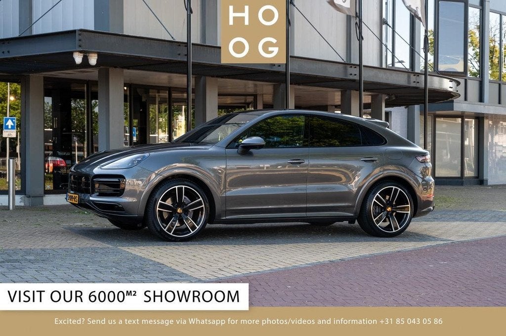 Porsche Cayenne Coupé 3.0 E-Hybrid SportDesign (bj 2022), Automaat, 461 pk, Gebruikt, 2995 cc