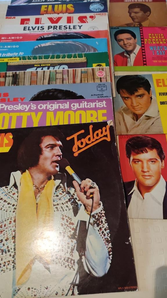 Vinyl Reeks Elvis, Ophalen, Zo goed als nieuw