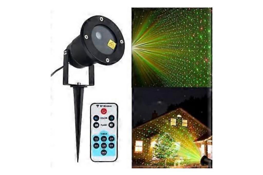 TE HUUR: Laserprojector Lichte Rode en Groene Laser, Ophalen of Verzenden, Zo goed als nieuw
