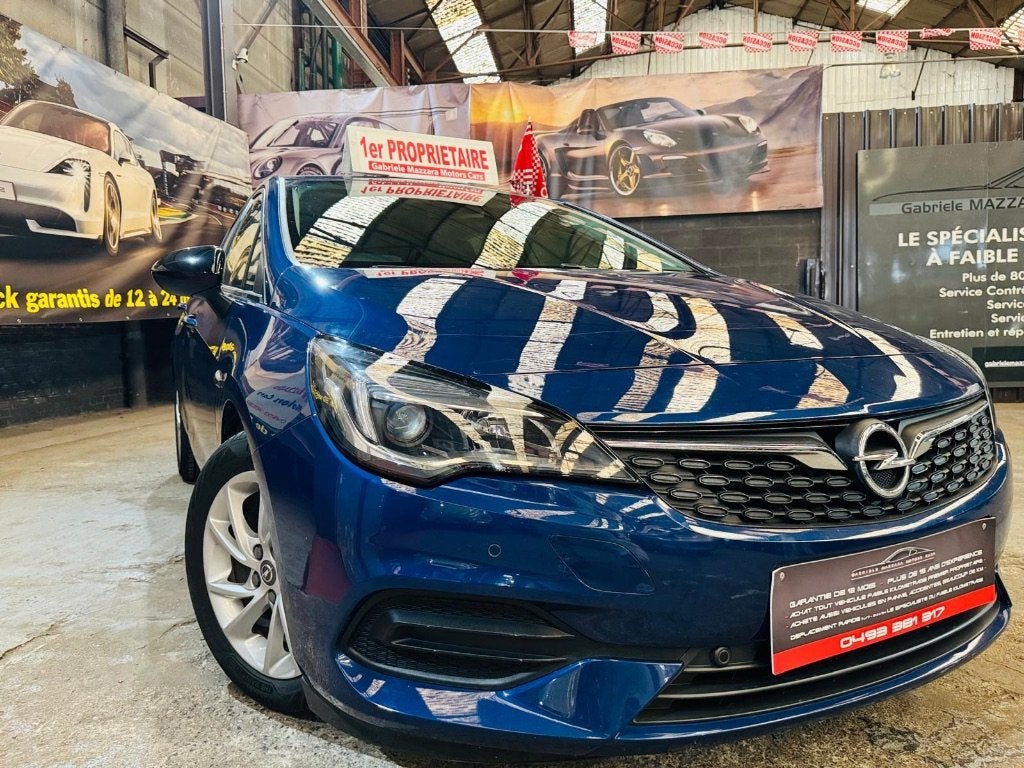 Opel Astra 1.2i Break Euro6 GPS Airco J.A - MOTEUR HS, Autos, Achat, Euro 6, Entreprise, Boîte manuelle