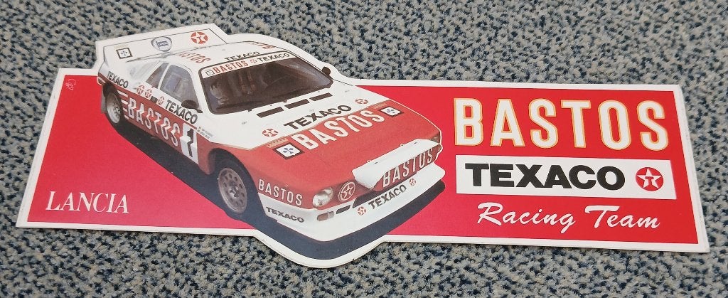 Rally, sticker, Verzenden