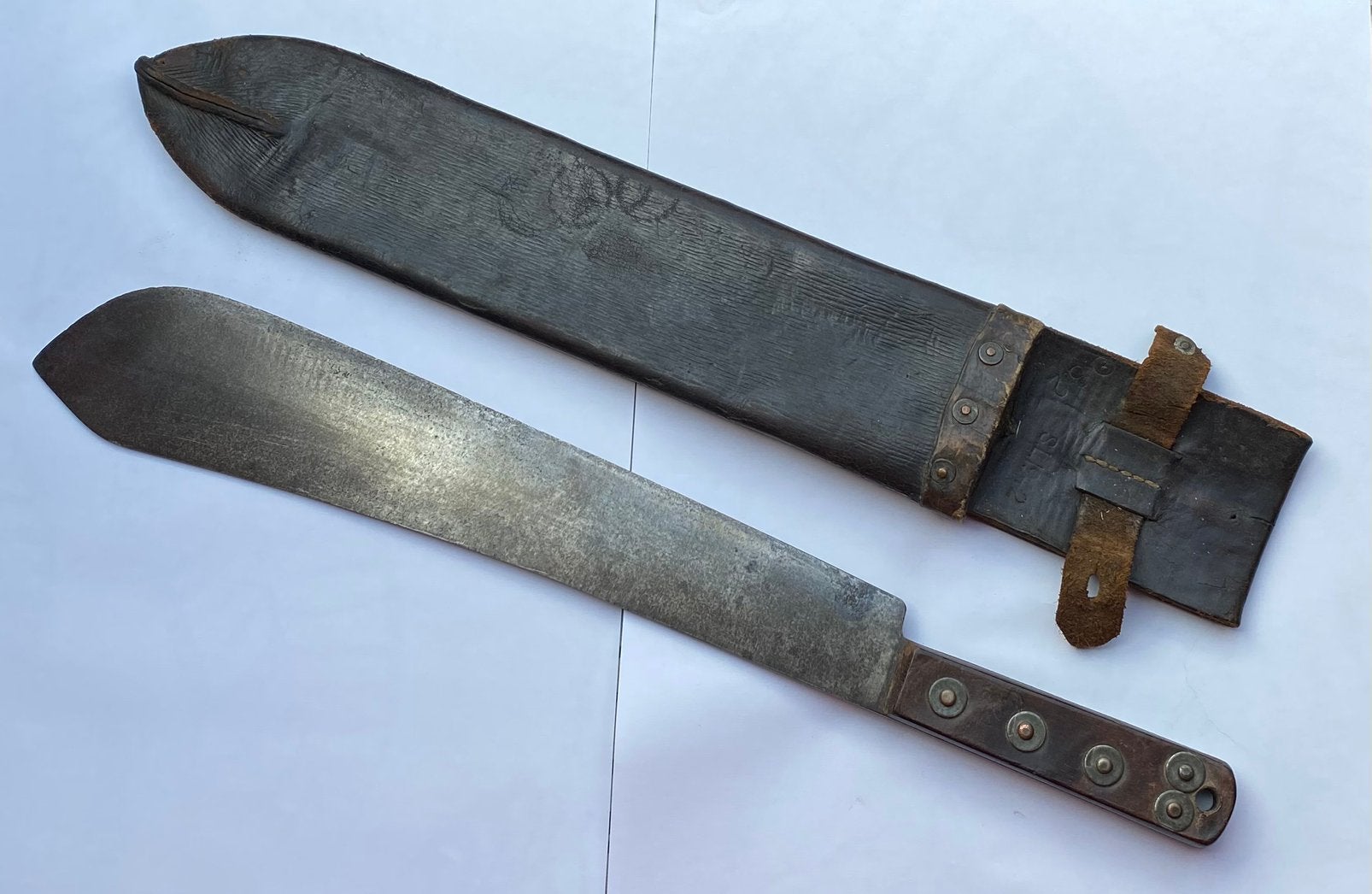 Kitchin Sheffield, Britse machete WW2 - Broad Arrow, Verzenden, Landmacht, Mes of Dolk