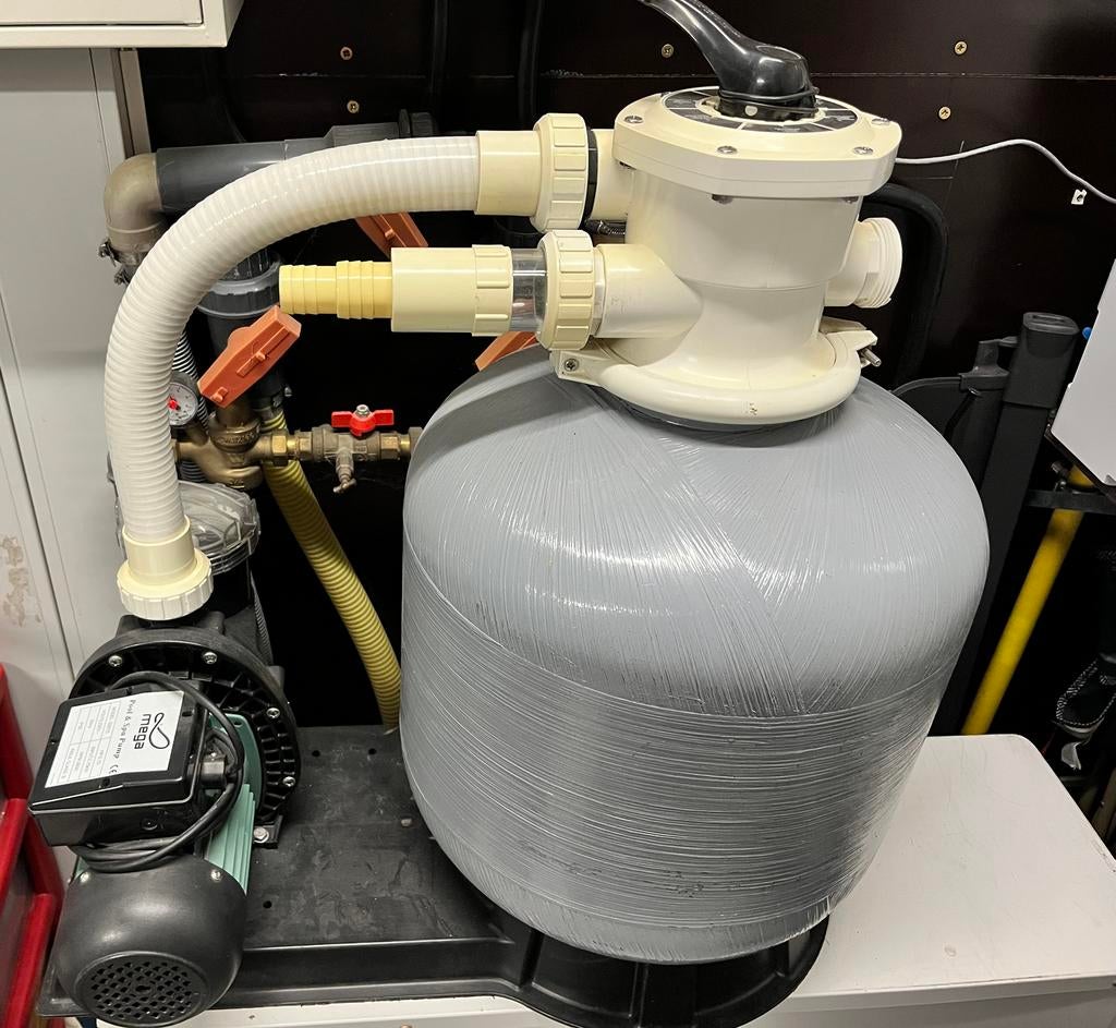 Zwembad zandfilter filter pomp 8m3, Ophalen, Zo goed als nieuw, Filter