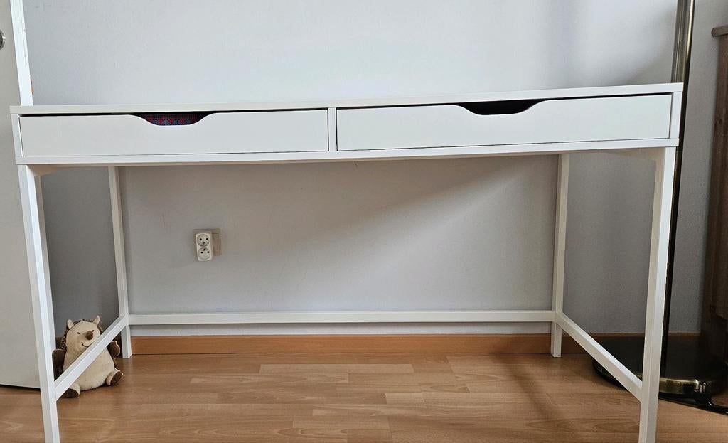 bureau blanc/wit, Huis en Inrichting, Bureaus, Ophalen, Zo goed als nieuw