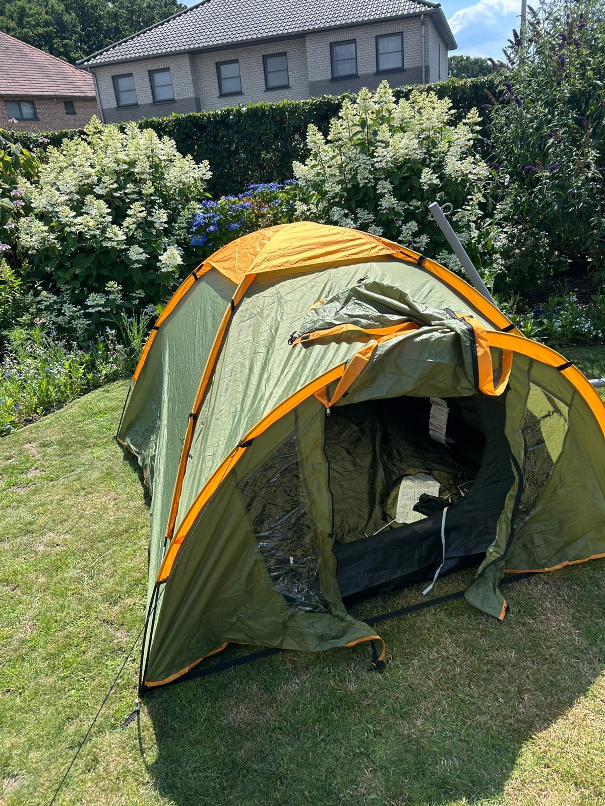 2/3 personen tent, Ophalen, Zo goed als nieuw, Tot en met 3