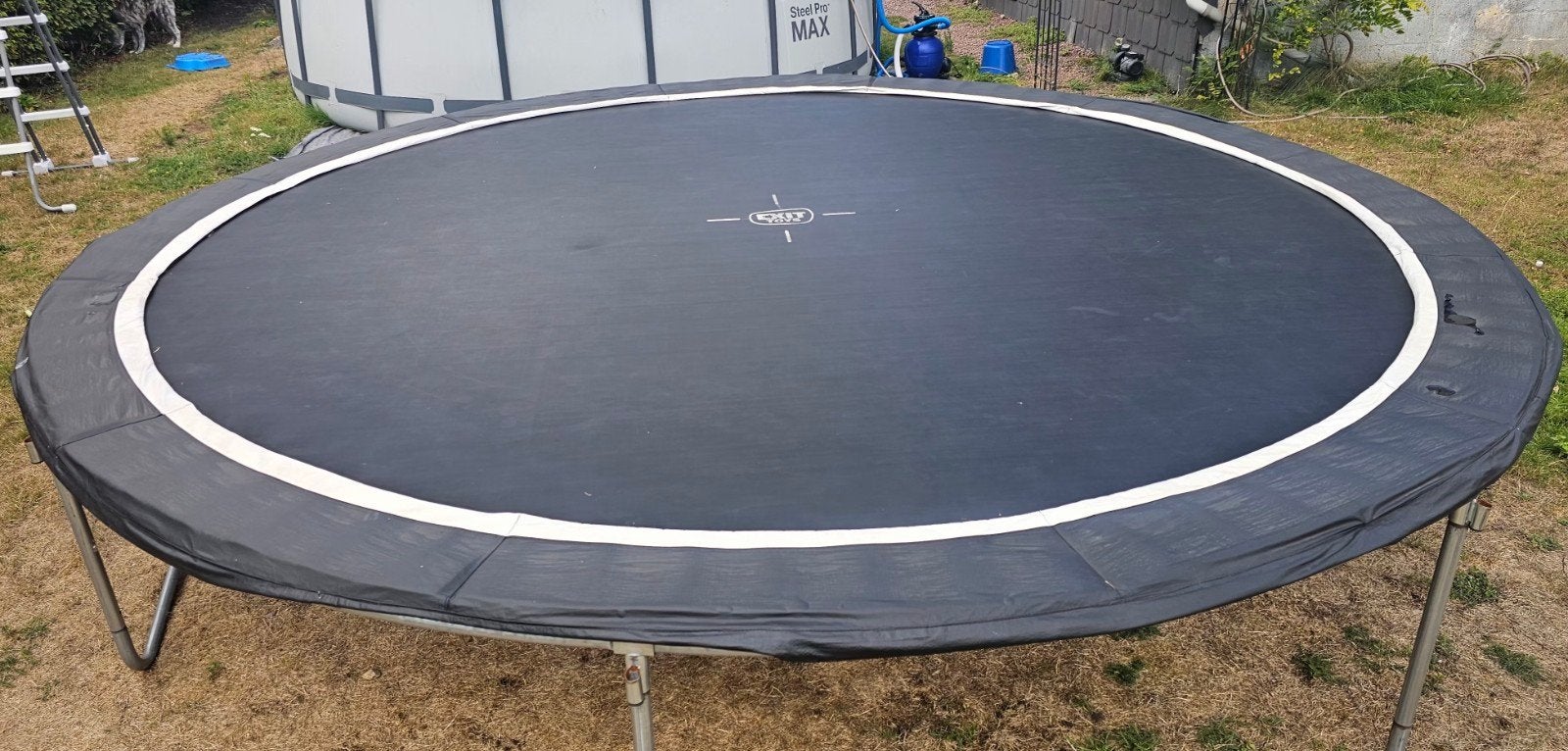 Ronde Trampoline 427 cm / 4,27 m met Ladder, Ophalen
