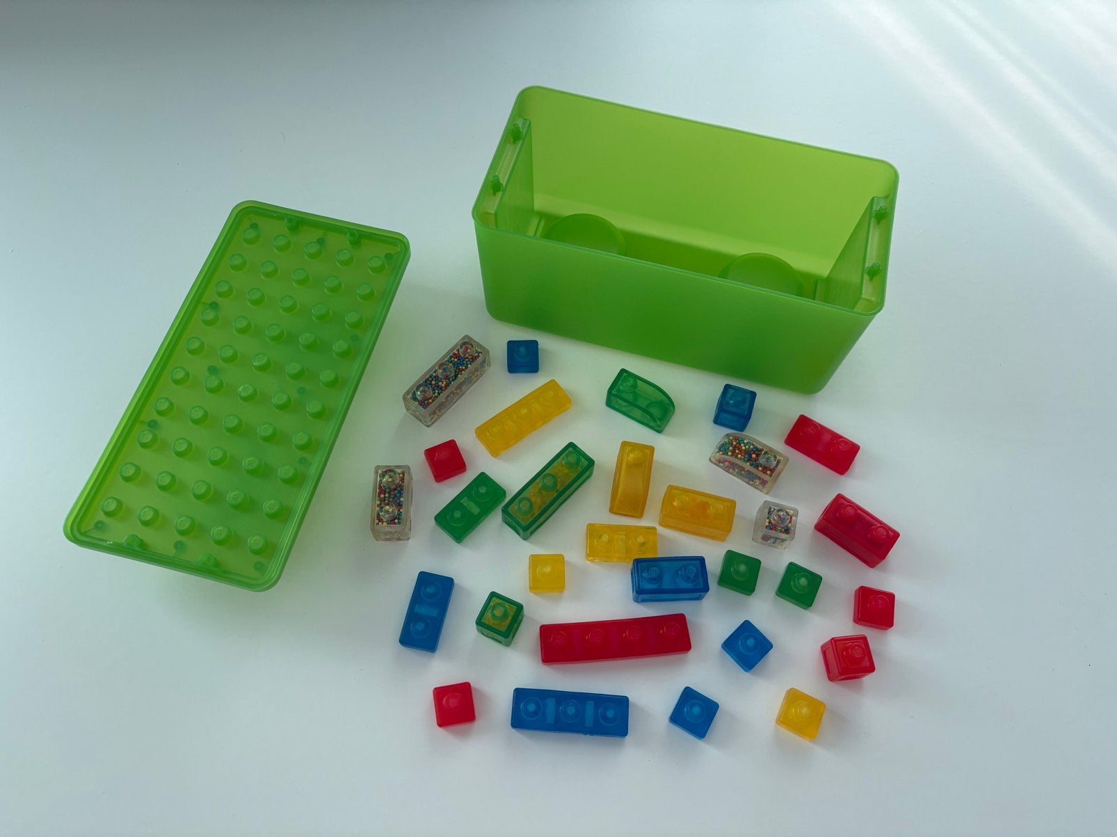 Jelly Blox avec boîte de rangement, Enlèvement, Comme neuf, Autres marques