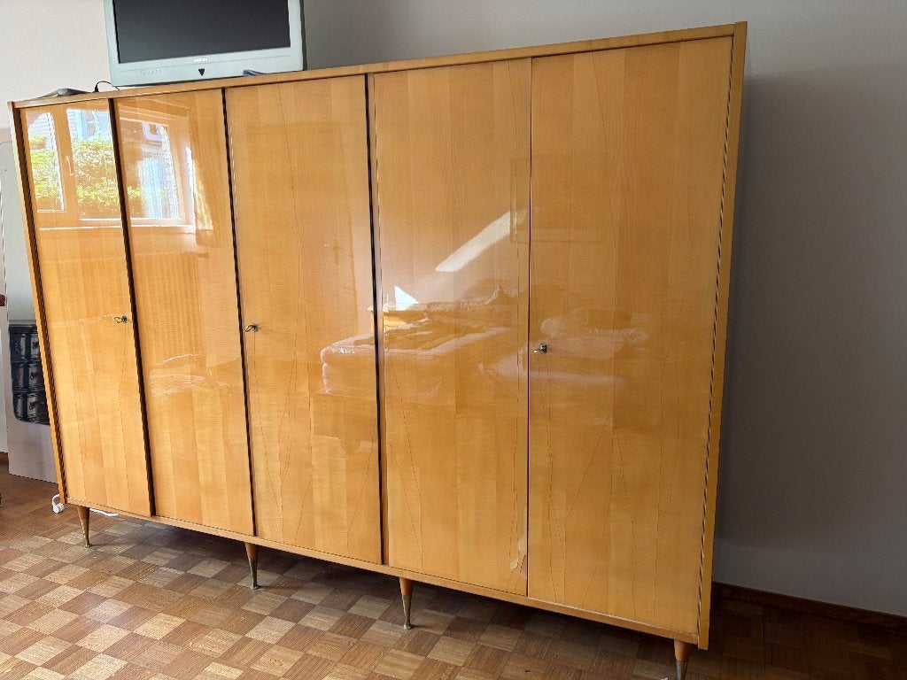 kleerkast, Gebruikt, Overige materialen, Vintage, 200 cm of meer