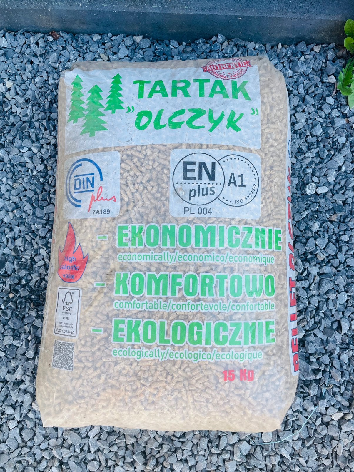 Pellets, Enlèvement