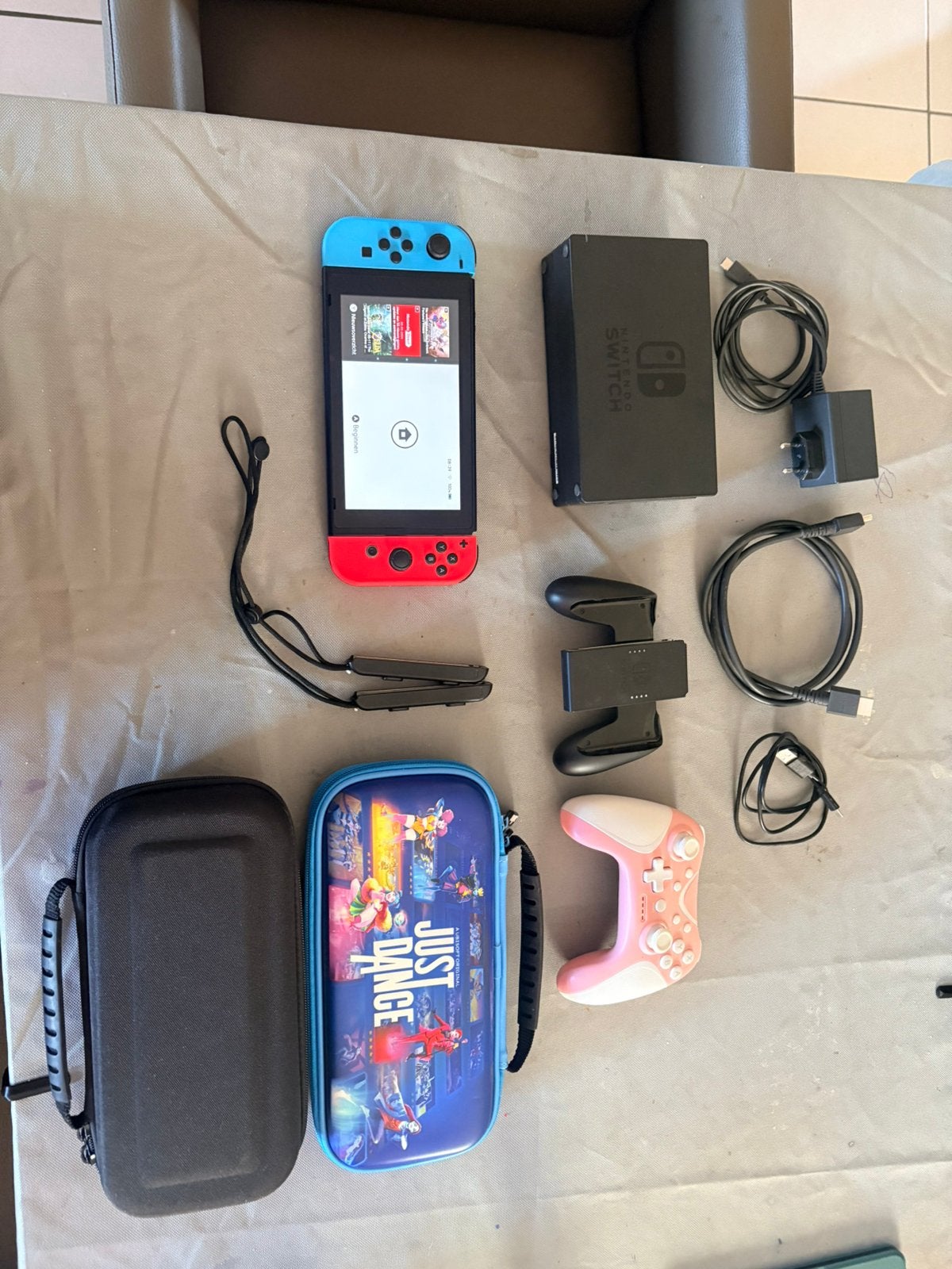 Nintendo Switch 1 - Set complet - Très bon état, Enlèvement ou Envoi, Comme neuf