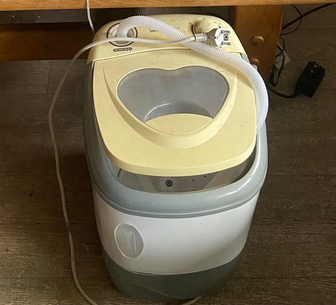 Camper wasmachine, Ophalen, Gebruikt