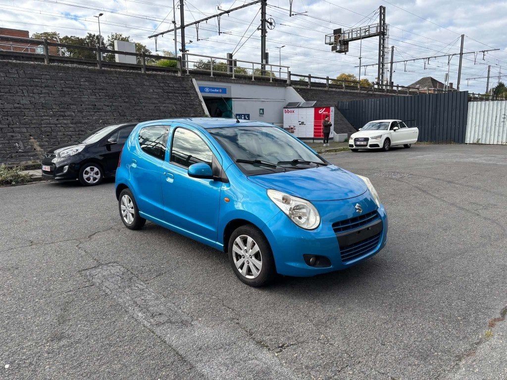 SUZUKI ALTO 1.0 ESSENCE 2013 FEUILLE ROSE, Auto's, Euro 5, Elektrische ramen, Blauw, 5 deurs
