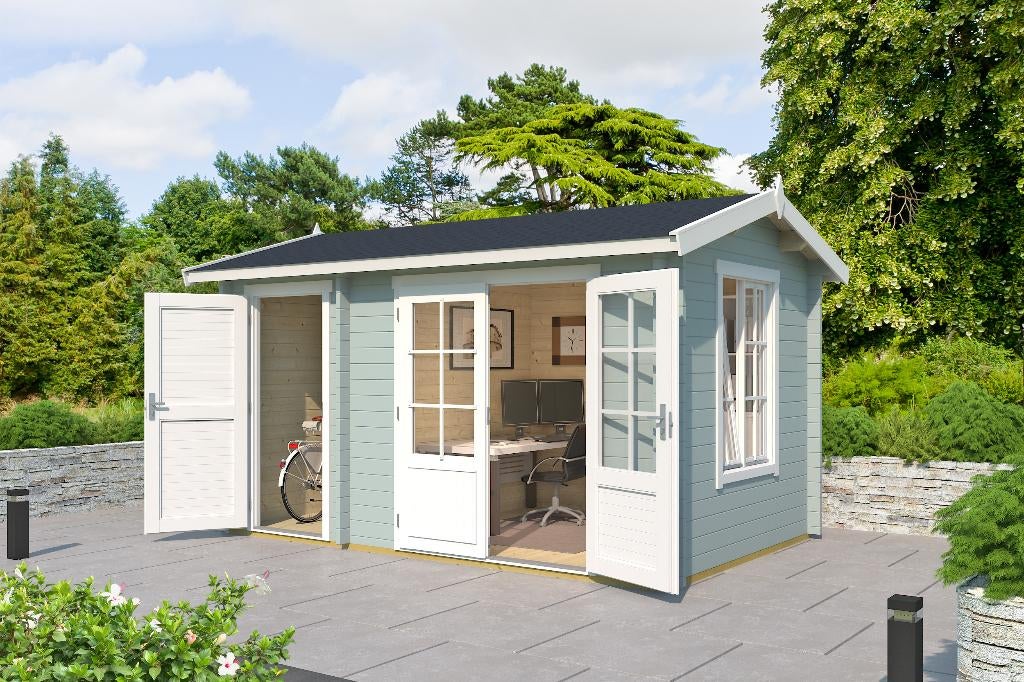 NOUVELLE cabane en rondins Wrexham 1, Envoi, Neuf
