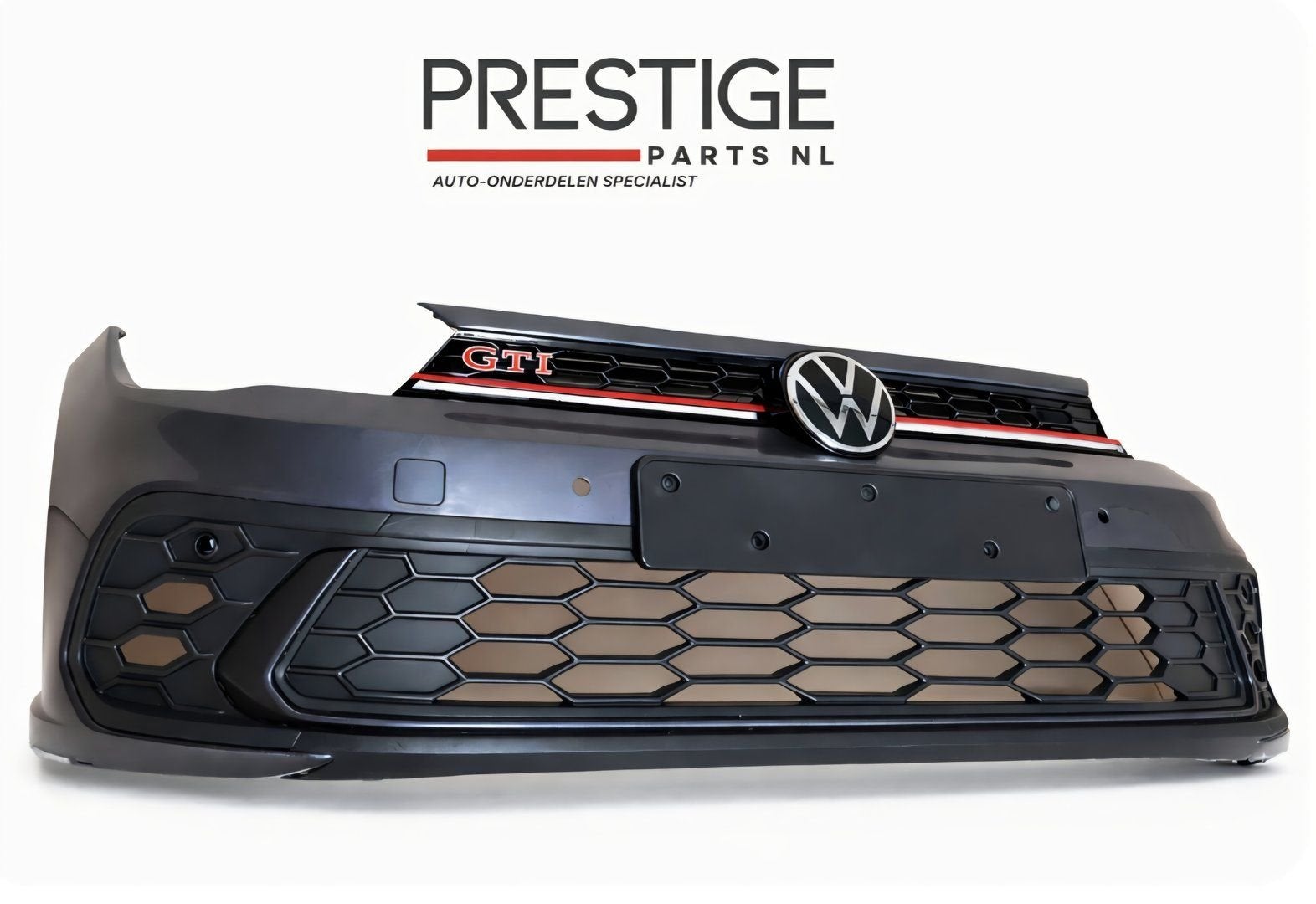 Voorbumper VW Polo 2G AW Facelift GTI LED GRILL PDC bj.2022-, -, Origine de la pièce connue, Utilisé, -