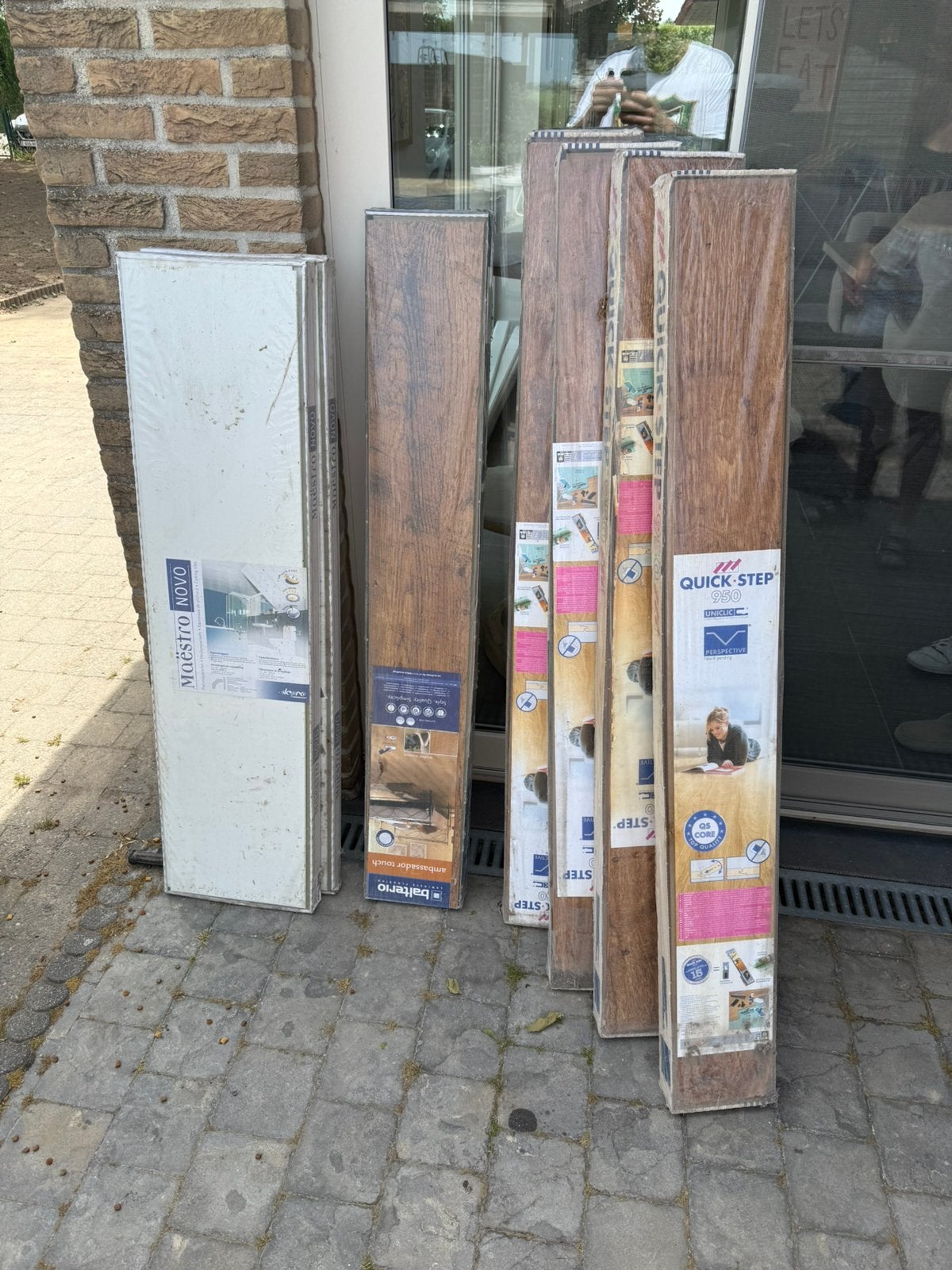 Vloer bekleding en plafond panelen, Ophalen, Zo goed als nieuw