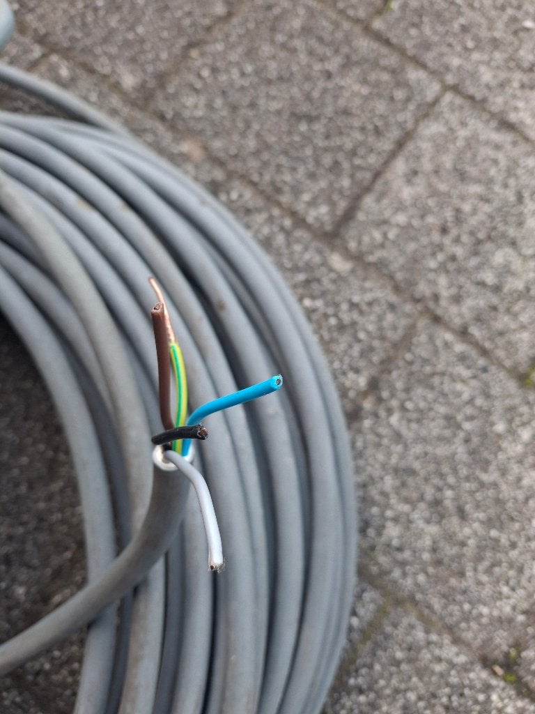 elektrische kabel, Doe-het-zelf en Bouw, Ophalen, Nieuw, Kabel of Snoer
