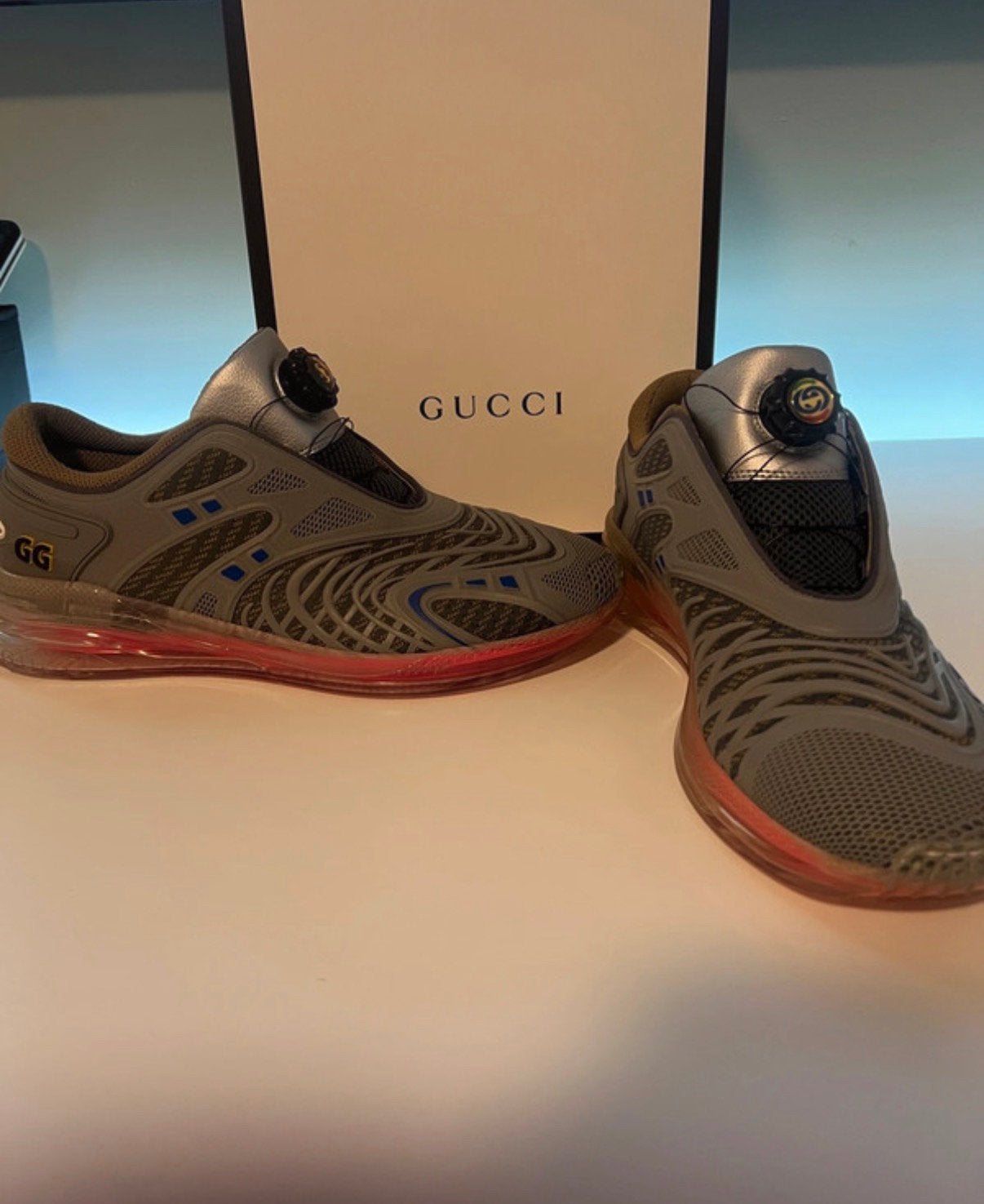 Gucci schoenen heren maat 43, Enlèvement, Comme neuf, Baskets