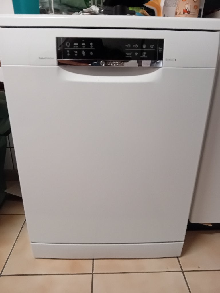 Bosch Serie 6 vaatwasser (14 couverts)– Zeolith – Besteklade, Ophalen, Minder dan 85 cm, 60 cm of meer, Minder dan 10 liter