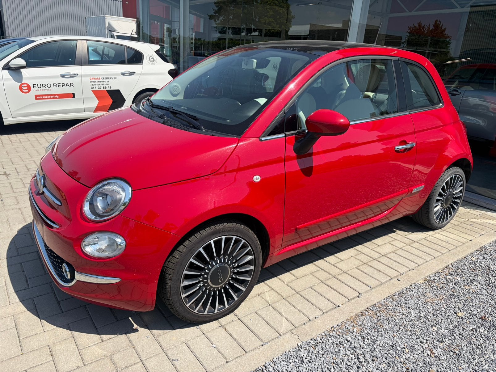 Fiat 500 1.2i 51Kw Lounge, Autos, Fiat, Entreprise, Achat, ABS, Airbags, Air conditionné, Android Auto, Apple Carplay, Climatisation automatique
