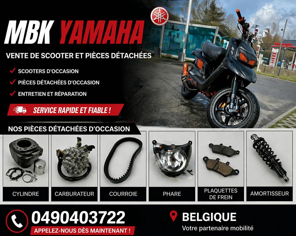 Vente achat de piece mbk yamaha, Enlèvement