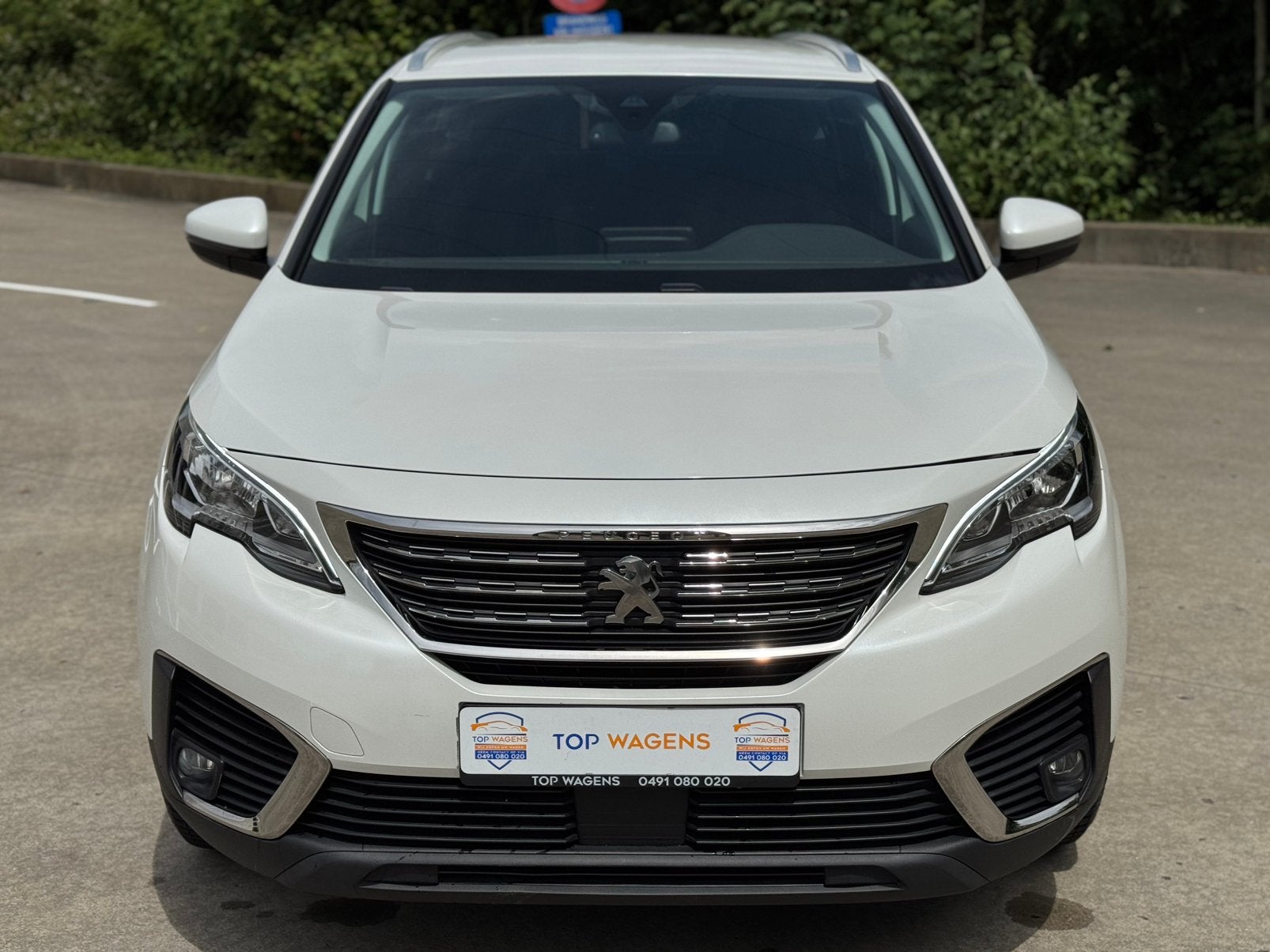 PEUGEOT 5008 / AUTOMAAT! / GEKEURD VVK!, Stof, Wit, 5 zetels, 5 deurs