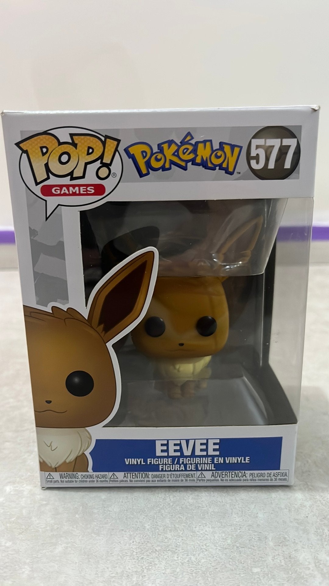Funko pop Pokémon evoli 577, Verzamelen, Ophalen of Verzenden, Zo goed als nieuw