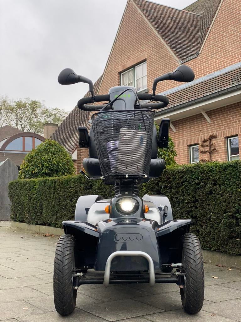 L & M Mezzo 4 Scootmobiel Elektrische Invalide Scooter, Ophalen of Verzenden, Inklapbaar, Zo goed als nieuw, Elektrische rolstoel