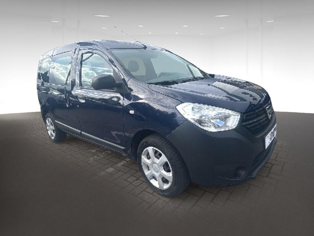 Dacia Dokker Access 1.6 SCe 100, Auto's, Dacia, 75 kW, Monovolume, 140 g/km, Blauw