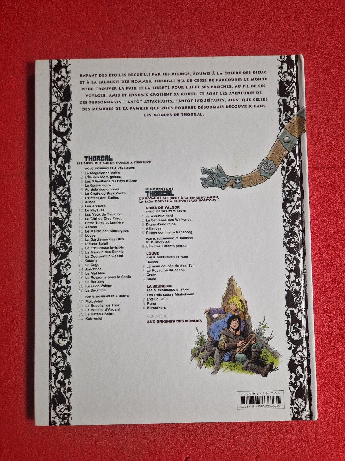 bd la jeunesse de thorgal 4,EO, Ophalen of Verzenden